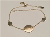 Bracciale Gazzola in Oro giallo BROGFBATTUTAMONICM11